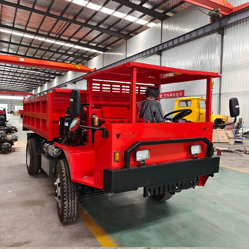 山東一礦6噸四不像礦用車井下自卸車